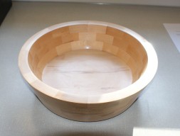 This segmented bowl won a commended certificate for Dave Skinner